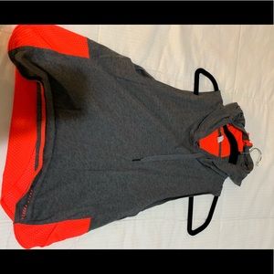 Tank top with hoodie